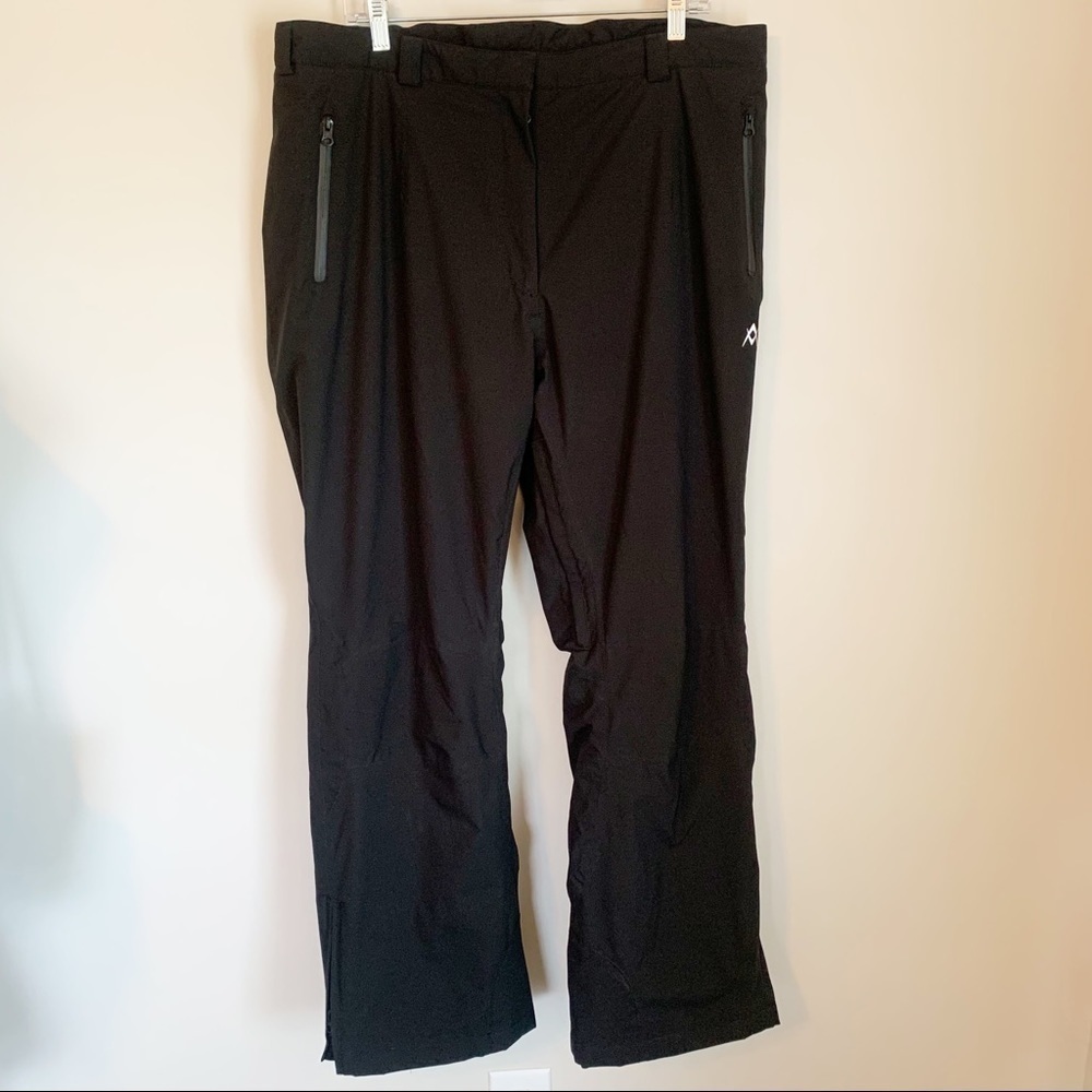Volkl Mens Performance Wear Black Ski Pants Sensortex CPi Insulation Water Proof